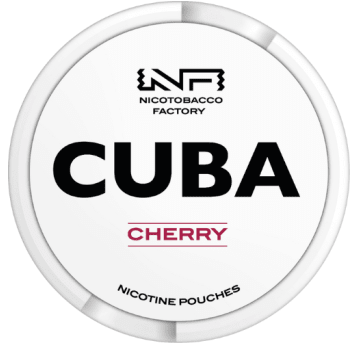 Woreczki nikotynowe - CUBA White Cherry 25mg