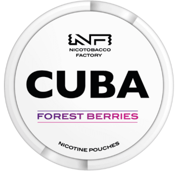 Woreczki nikotynowe - CUBA White Forest Berries 25