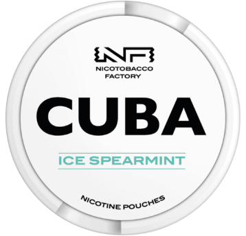 Woreczki nikotynowe - CUBA White Ice Spearmint 25m