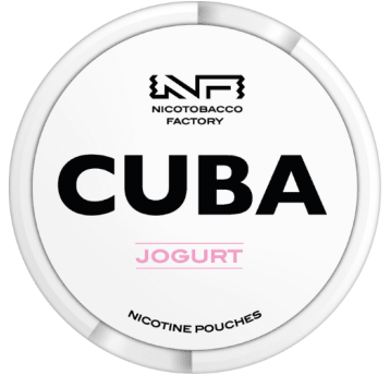 Woreczki nikotynowe - CUBA White Jogurt 25mg