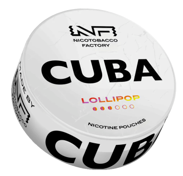 Woreczki nikotynowe - CUBA White Lollipop 16mg