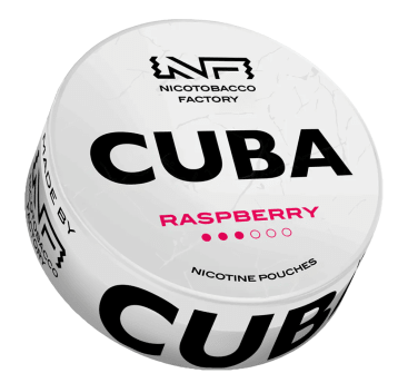Woreczki nikotynowe - CUBA White Raspberry 16mg