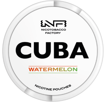 Woreczki nikotynowe - CUBA White Watermelon 25mg