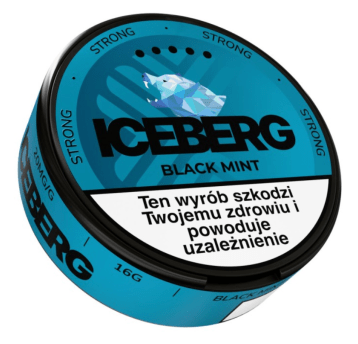 Woreczki nikotynowe ICEBERG 20mg – Black Mint