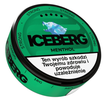 Woreczki nikotynowe ICEBERG 20mg – Menthol Snus