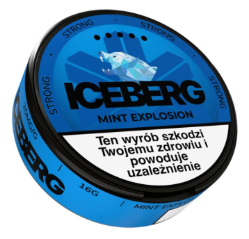 Woreczki nikotynowe ICEBERG 20mg – Mint Explosion
