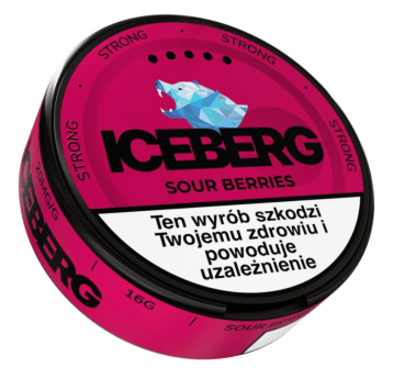 Woreczki nikotynowe ICEBERG 20mg – Sour Berries