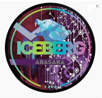 Woreczki nikotynowe Iceberg 50mg – Arasaka