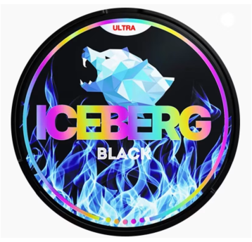 Woreczki nikotynowe Iceberg 50mg – BLACK