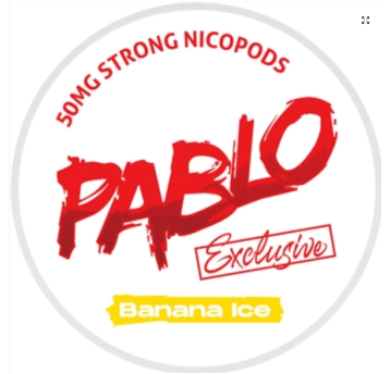 Woreczki Nikotynowe PABLO Exclusive Banana Ice 50