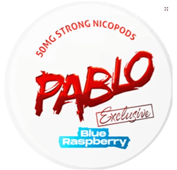 Woreczki Nikotynowe - PABLO Exclusive Blue Rasp 50