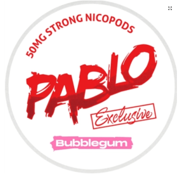 Woreczki Nikotynowe - PABLO Exclusive Bubblegum 50