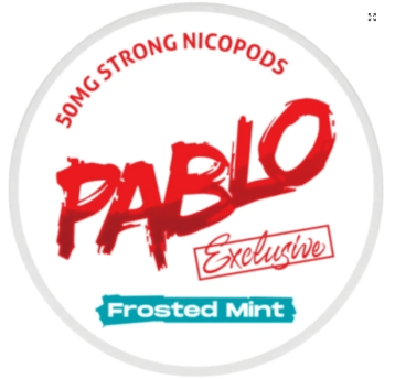 Woreczki Nikotynowe - PABLO Exclusive Frosted Mint