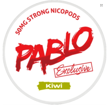 Woreczki Nikotynowe - PABLO Exclusive Kiwi 50mg