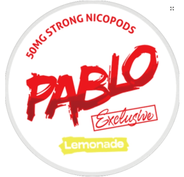 Woreczki Nikotynowe - PABLO Exclusive Lemonade 50m
