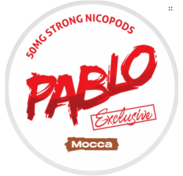 Woreczki Nikotynowe - PABLO Exclusive Mocca 50mg