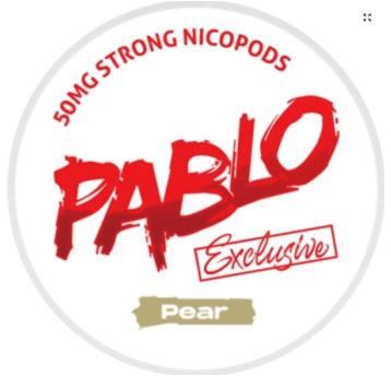 Woreczki Nikotynowe - PABLO Exclusive Pear 50mg