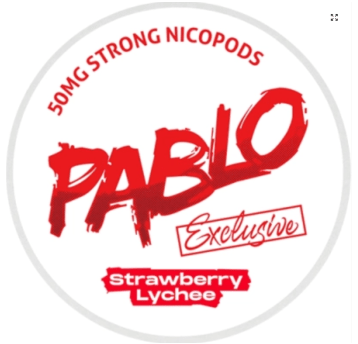 Woreczki Nikotynowe - PABLO Exclusive Straw. Lyche
