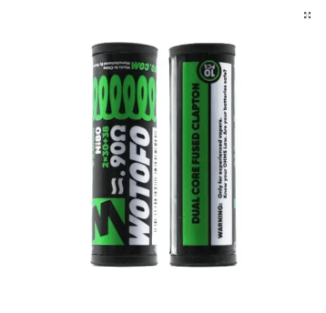 WOTOFO Grzałki Dual Core Fused Clapton 3mm 0.90 Oh