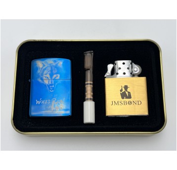 Zapalniczka Benzynowa i Plazmowa JMS Bond Blue