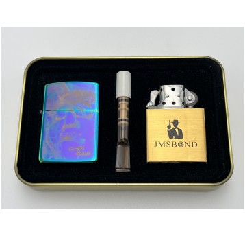 Zapalniczka Benzynowa i Plazmowa JMS Bond Blue