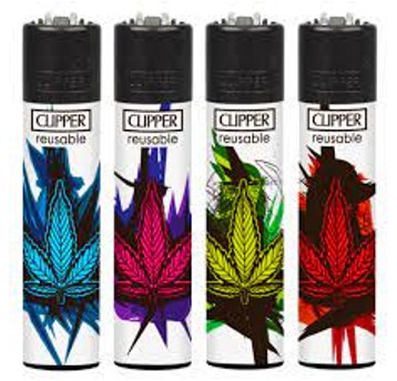 ZAPALNICZKA CLIPPER ARTISTIC LEAVES 48szt