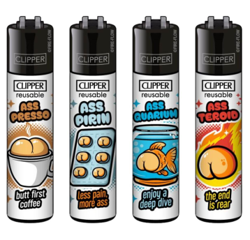 Zapalniczka Clipper Ass Collection 48szt.