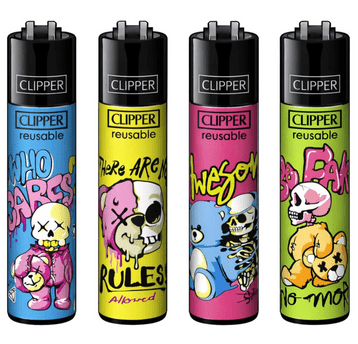 Zapalniczka Clipper Bear Skulls 1szt.