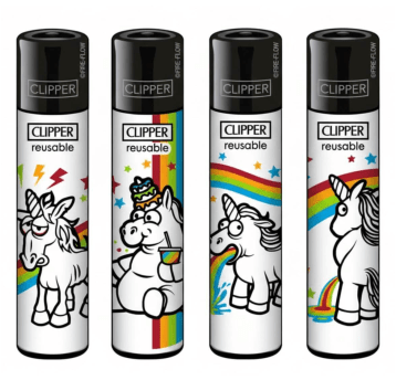 Zapalniczka Clipper Classic Einhorn Best Of 48szt