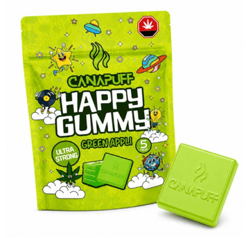 Żelki Konopne Canapuff Happy Gummy 20g Green Appli