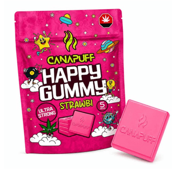 Żelki Konopne Canapuff Happy Gummy 20g Strawbi