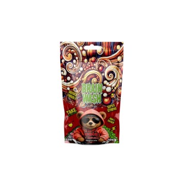 Żelki konopne CBD Brain Wash Cola 100g + kofeina