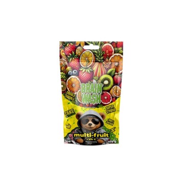 Żelki konopne CBD Brain Wash Wieloowocowe 100g + C