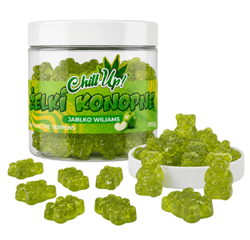 Żelki konopne Chill Up! Jabłko Williams 100g
