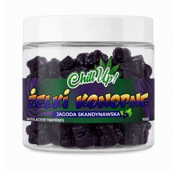 Żelki konopne Chill Up! Jagoda Skandynawska 100g