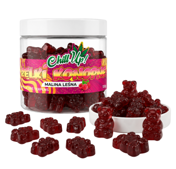 Żelki konopne Chill Up! Malina Leśna 100g